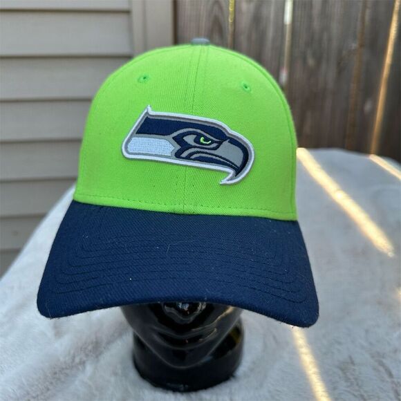 New Era Seattle Seahawks 39THIRTY Stretch Fit Hat Multicolor Men's S/M - Picture 2 of 7